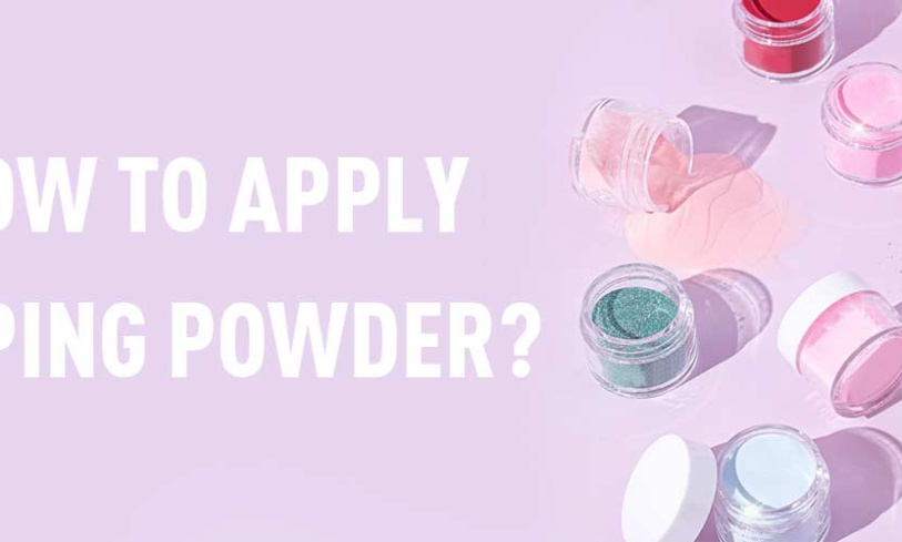 How to apply dipping powder?